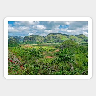 Vinales Countryside. Sticker